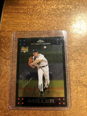 2007 Topps Chrome Baseball # 298 Andrew Miller RC - Image 1 of 2