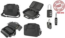 NcStar VISM Padded Double Pistol Range Bag w/Double Stack Magazine Pouches