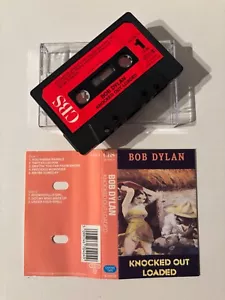 BOB DYLAN - KNOCKED OUT LOADED (UK CASSETTE TAPE) - Picture 1 of 6