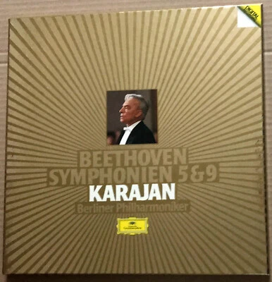 Beethoven, Karajan, Berliner Philharmoniker : Symphonien 5 & 9 - Photo 1/4