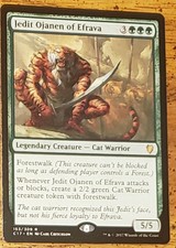 x1 Jedit Ojanen of Efrava MTG Commander 2017 R M/NM, English