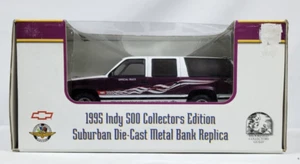 1995 Indy 500 Official Truck Bank Chevrolet Suburban 1/25 - Picture 1 of 15