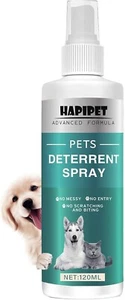 HAPIPET Haustiere Abschreckungsspray Anti-Kratz Haustier Trainingsspray für Möbel 120ML - Bild 1 von 6