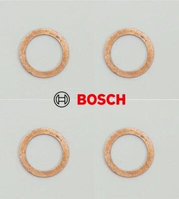 Juego de 4 sellos inferiores de válvula de entrega diésel para Mercedes-Benz - OEM BOSCH Foto 1 de 4