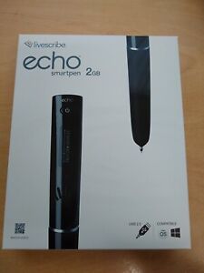 Livescribe Echo Smartpen, 2GB, Black - Compatible with Mac and Windows Bundle 