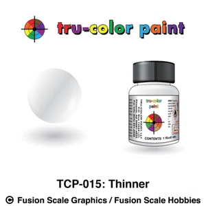 Tru Color Paint TCP-015 Thinner 2oz Bottle - Picture 1 of 1