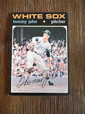 1971 Topps Baseball #520 Tommy John Chicago White Sox Card  