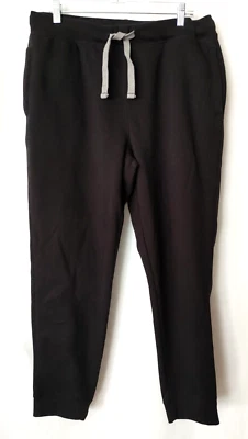 Calça de moletom Nautica malha punho com nervuras K53795 preta tamanho M #14870 - Imagem 1 de 3