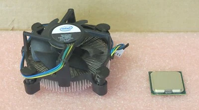 Intel Core 2 Duo Dual Core E7500 2.93GHz 3MB CPU Processor + Heatsink E97375-001 - Image 1 of 4