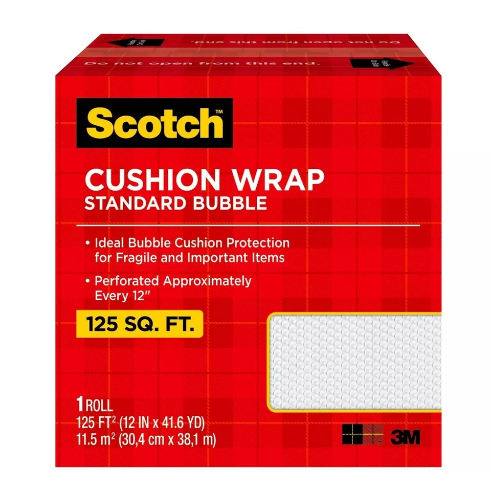 Scotch Cushion Wrap-Brand New In Box-125 SQ.FT. - Image 1 of 1
