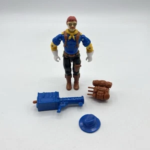 Hasbro 1992 G.I. Joe Wild Bill V2 with Bag Hat & Launcher Authentic Tight Joints - Picture 1 of 7
