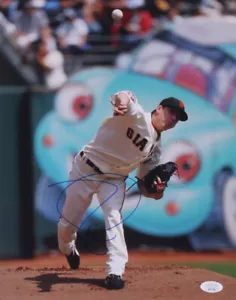 Tim Lincecum Signed San Francisco Giants 11x14 Photo JSA - Picture 1 of 1