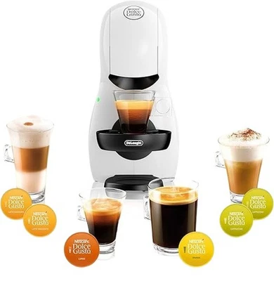 KRUPS Piccolo Xs Nescafe Dolce Gusto Macchina Caffè Espresso Capsule Bianca