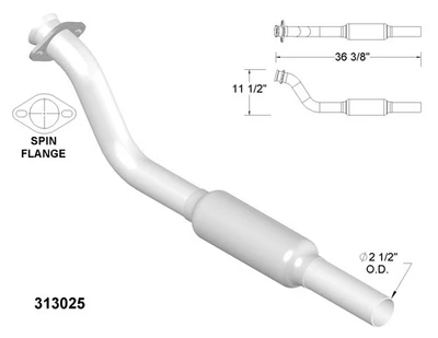 Catalytic Converter for 1995 Oldsmobile 98 - Image 1 of 2