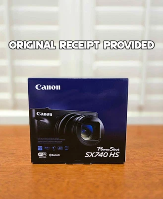 Cámara digital Canon PowerShot SX740 HS 20,3 negra - NUEVA EN MANO Foto 1 de 4