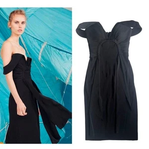 RARE ACLER TUDOR DRESS AU8/US-4 BLACK NWT - Picture 1 of 14