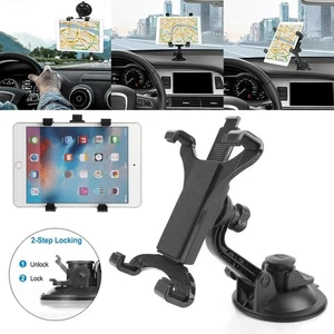 Car Dashboard Windshield Suction Cup Mount Holder Pad for iPad GPS Tablet 7-10" - Picture 1 of 13