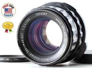 [Exc+4] Pentax SMC Takumar 6x7 105mm f2.4 Standsrd Lens For 67 6x7 II From JAPAN - Picture 1 of 14