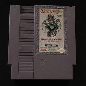 Wizardry: Knight of Diamonds - The Second Scenario (NES) Tested/Working - Picture 1 of 7