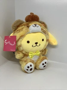 Costume orso Sanrio personaggi 8in pompompurin stile tigre Nakajami nuovo con etichette - Foto 1 di 6