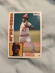 1984 O-Pee-Chee Joaquin Andujar #371 St. Louis Cardinals - Picture 1 of 2