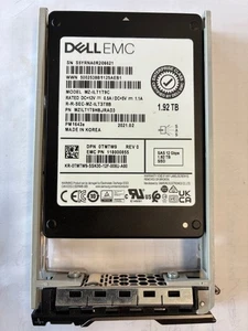 Dell 1.92TB SSD SAS 2.5 12G Server Festplatte MZ-ILT1T9C - Bild 1 von 4
