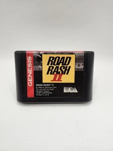 Road Rash II (Sega Genesis, 1992) Tested Rare Mint Retro Authentic Cart Only - Picture 1 of 7