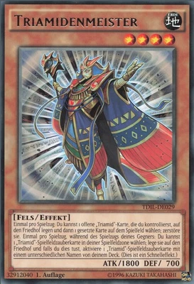 YuGiOh Triamidenmeister TDIL-DE029 Rare NM unl. - Bild 1 von 2