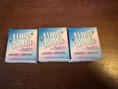 TheBalm Cosmetics 3 time Balm Concealer After Dark Just Before Dark And Dark New - Image 1 of 4