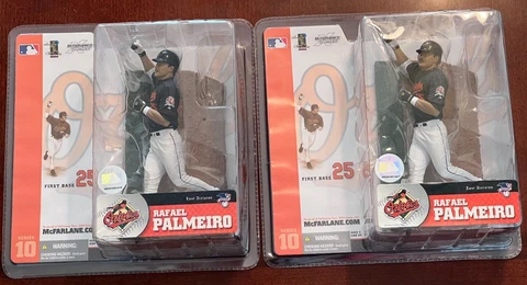 Rafael Palmeiro Orioles McFarlane Sportspicks Series 10 Lot of (2) New Mint Cover