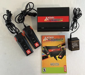 Atari Flashback Mini 7800 Console w/ 2 Controllers & Power Cables Manual Tested - Bild 1 von 7