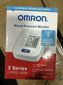 Omron 3 Series BP7100 Upper Arm Blood Pressure Monitor - Multicolor- New in Box - Picture 1 of 5