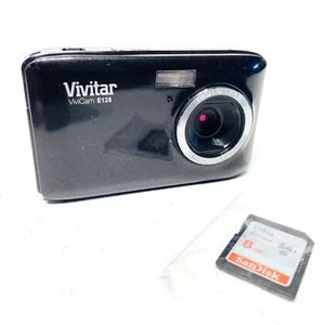 Vivitar Vivicam E128 Compact Digital Camera, 18MPS, Clean, Tested + 4GB Card - Picture 1 of 11