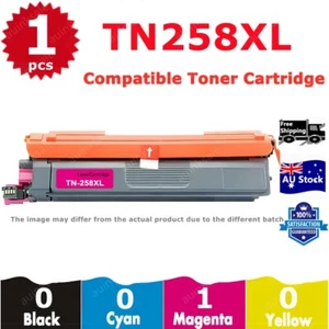 1x TN-258XL 258XL MAGENTA Toner for Brother L3240CDW L8240CDW L3760CDW L8390CDW - Picture 1 of 1