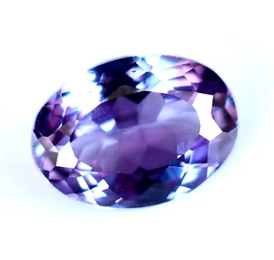 Piedra preciosa suelta de Tanzania con certificación ovalada de musgravita natural gris-púrpura de 3,05 quilates - Imagen 1 de 7