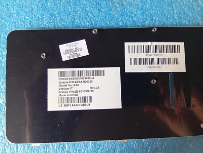 TASTIERA IT AX6 PER HP PAVILION G62 G56 CQ56 CQ56-100 CQ62 COMPAQ PRESARIO NERA - Immagine 1 di 4