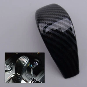 Carbon Fiber Style Interior Gear Shift Knob Trim Fit For Ford Ranger 2015-2020 - Picture 1 of 5