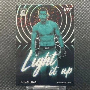 2023 Donruss Optic UFC Li Jingliang 4 Blanco Brillo Ilumina - Imagen 1 de 2