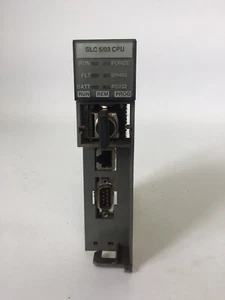 ALLEN BRADLEY 1747-L532 PROCESSOR UNIT 24VDC SER D PROC. REV 4 - Picture 1 of 8