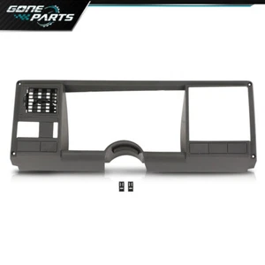 Gauge Cluster Dash Bezel Trim Gray Fit For 1988-1994 Chevrolet GMC C/K Truck - Bild 1 von 12