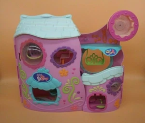 Littlest Pet Shop Tail Waggin Fitness Center Gym Play Set Hasbro Playset 2007 - Picture 1 of 12