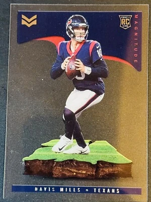 2021 Panini Chronicles Magnitude Davis Mills RC Rookie #MAG-14 Houston Texans - Image 1 of 2
