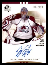 2007-08 SP Authentic #206 Tyler Weiman AU RC /999 (ref 239971)