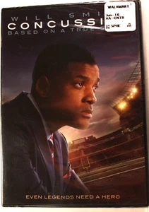CONCUSSION (DVD Widescreen) Will Smith - Brand New / Wrapped & Ships Free - Picture 1 of 4