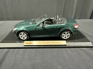Maisto Special Edition 1996 Mercedes Benz SLK 230 Green Diecast 1:18 - Picture 1 of 17