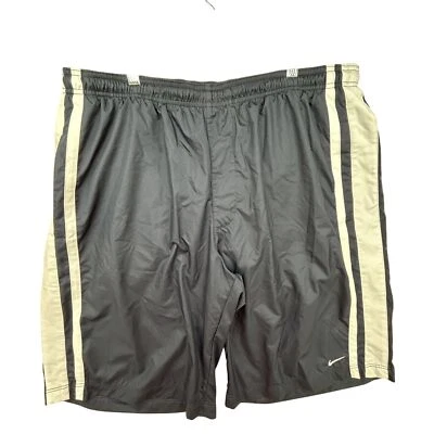 Nike Athletic Dept Shorts Mens 2XL Gray Mesh Lined Track Running Vintage Style - Image 1 of 4