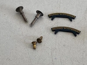 HORNBY R398 FLYING SCOTSMAN 4472 60103 NAME PLATES SPRUNG BUFFERS SAFETY VALVES - Picture 1 of 2