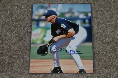 WALLY JOYNER AUTOGRAPHED PADRES 8X10 PHOTO POSE 1 - Image 1 of 2