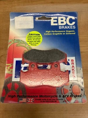 Pastillas de freno traseras EBC para Yamaha Raptor/YFZ450 parte # FA323X Foto 1 de 4