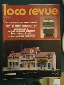 Loco Revue Magazine in French 2/82 Good condition - Picture 1 of 1